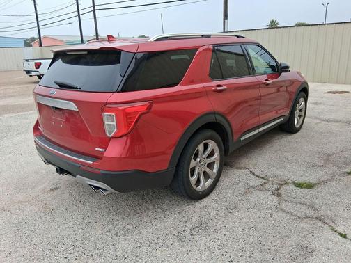 Rapid Red Metallic Tinted Clearcoat 2020 Ford Explorer Platinum