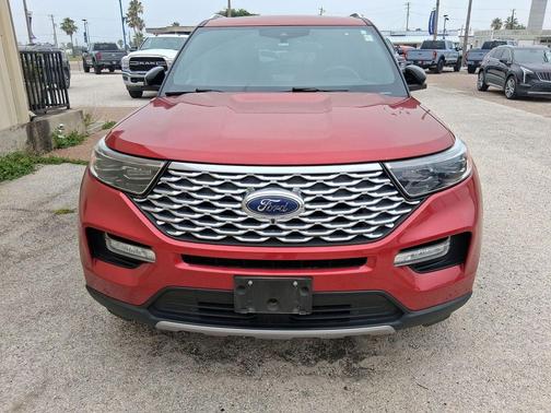 Rapid Red Metallic Tinted Clearcoat 2020 Ford Explorer Platinum