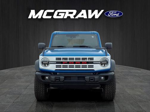 Velocity Blue Metallic 2026 Ford Bronco Heritage Edition