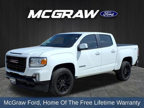 Summit White 2022 GMC Canyon Elevation
