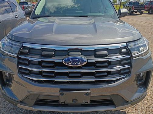 Gray Metallic 2025 Ford Explorer Active