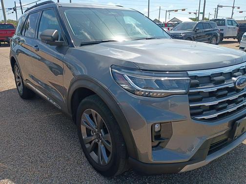 Gray Metallic 2025 Ford Explorer Active