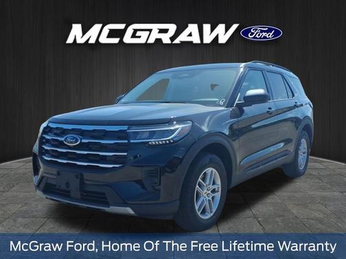 Agate Black Metallic 2026 Ford Explorer Active