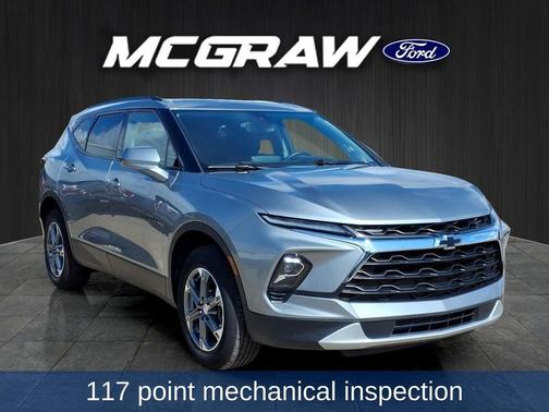 Sterling Gray Metallic 2023 Chevrolet Blazer 2LT
