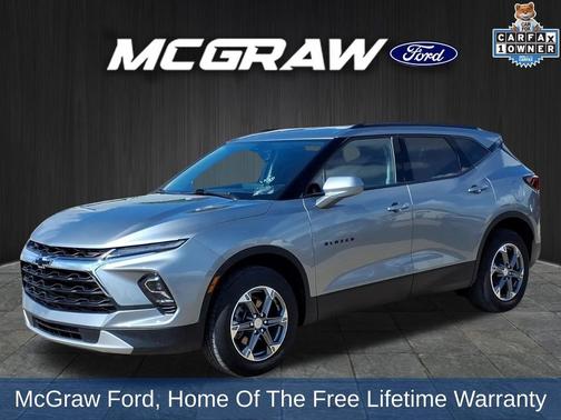 Sterling Gray Metallic 2023 Chevrolet Blazer 2LT