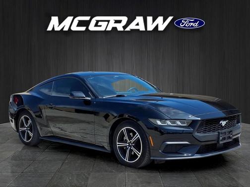 Shadow Black 2024 Ford Mustang EcoBoost