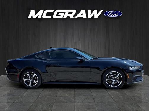 Shadow Black 2024 Ford Mustang EcoBoost