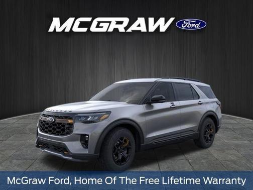 Carbonized Gray Metallic 2026 Ford Explorer Tremor