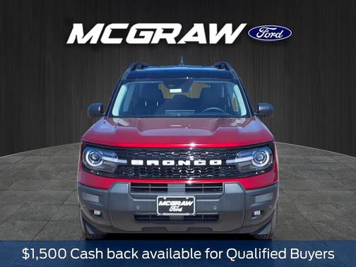 Ruby Red Metallic Tinted Clearcoat 2026 Ford Bronco Sport Outer Banks