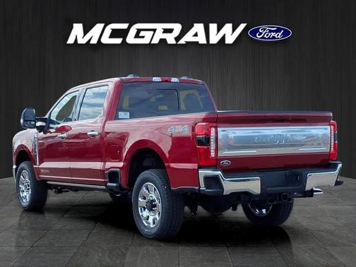 Ruby Red Metallic Tinted Clearcoat 2026 Ford F-250 King Ranch