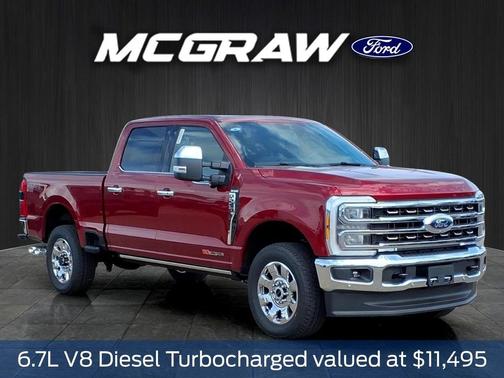 Ruby Red Metallic Tinted Clearcoat 2026 Ford F-250 King Ranch