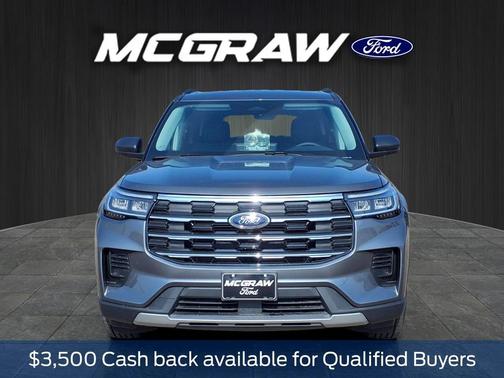 Carbonized Gray Metallic 2026 Ford Explorer Active w/200A Pkg