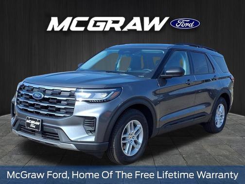 Carbonized Gray Metallic 2026 Ford Explorer Active w/200A Pkg