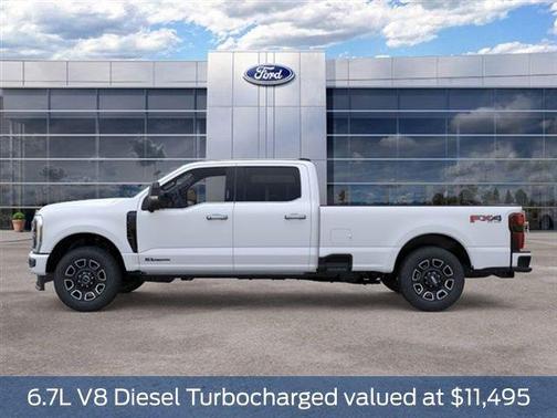 Star White Metallic Tri-Coat 2026 Ford F-250 Platinum