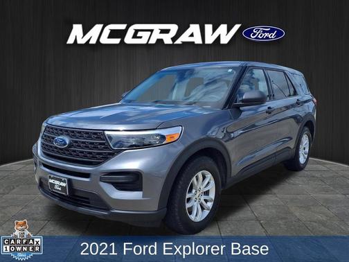 Carbonized Gray Metallic 2021 Ford Explorer Base