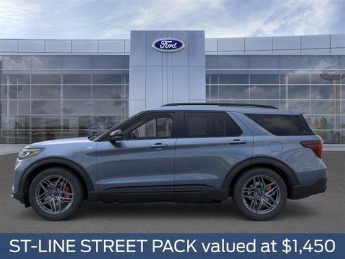 Vapor Blue Metallic 2026 Ford Explorer ST-Line