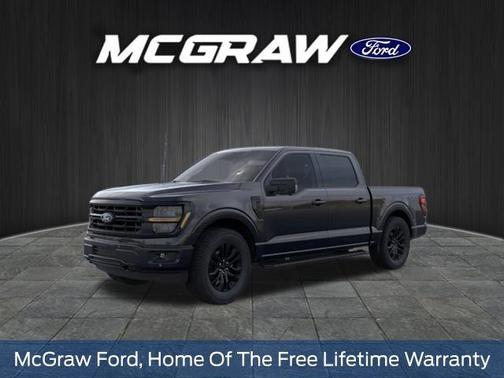 Agate Black Metallic 2025 Ford F-150 XLT