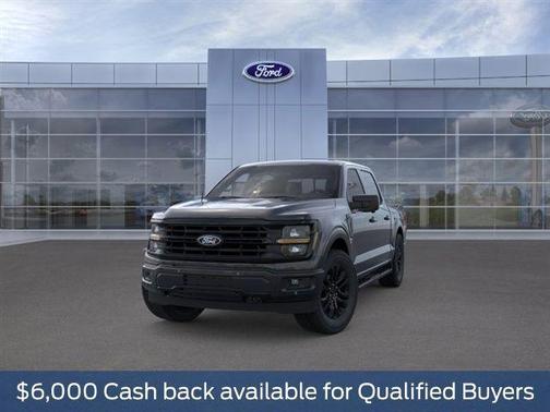 Agate Black Metallic 2025 Ford F-150 XLT
