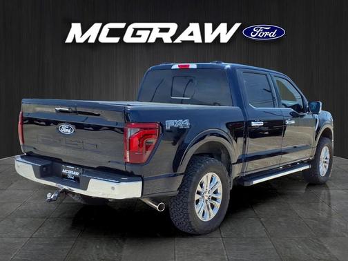 Antimatter Blue Metallic 2024 Ford F-150 Lariat
