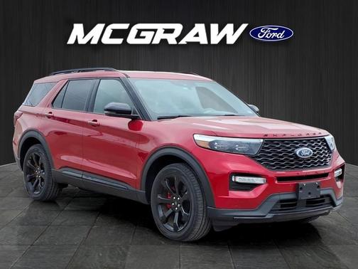 Rapid Red Metallic Tinted Clearcoat 2023 Ford Explorer ST