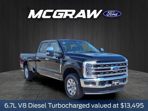 Agate Black Metallic 2026 Ford F-350 Lariat