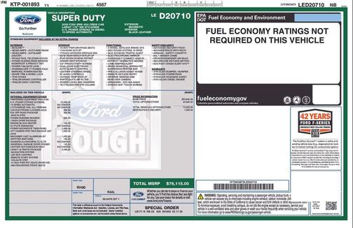 Magnetic Metallic 2020 Ford F-350 Lariat