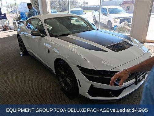 Oxford White 2026 Ford Mustang Dark Horse Fastback