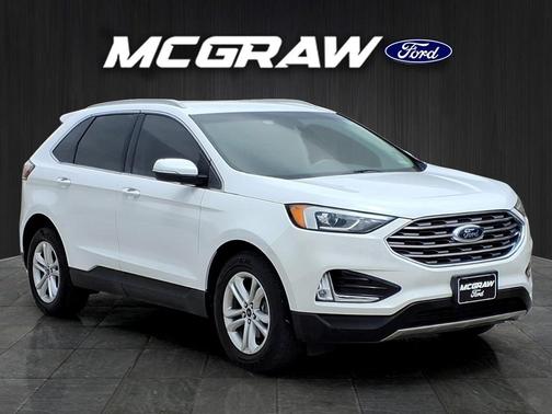 Oxford White 2019 Ford Edge SEL