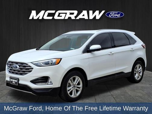 Oxford White 2019 Ford Edge SEL