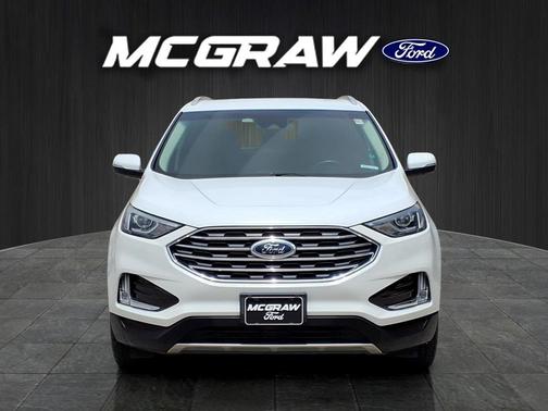 Oxford White 2019 Ford Edge SEL
