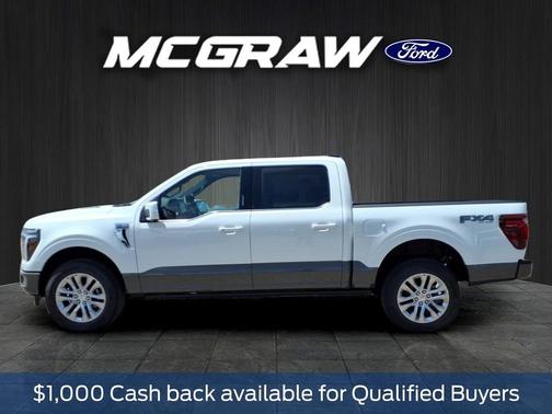 Star White Metallic Tri-Coat 2026 Ford F-150 King Ranch