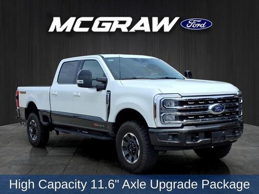 Star White Metallic Tri-Coat 2024 Ford F-250 King Ranch