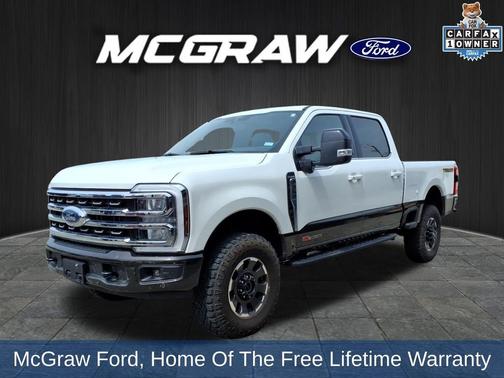 Star White Metallic Tri-Coat 2024 Ford F-250 King Ranch