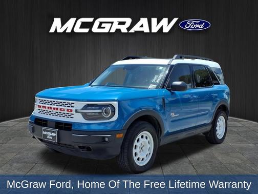 Peak Blue 2023 Ford Bronco Sport Heritage Limited