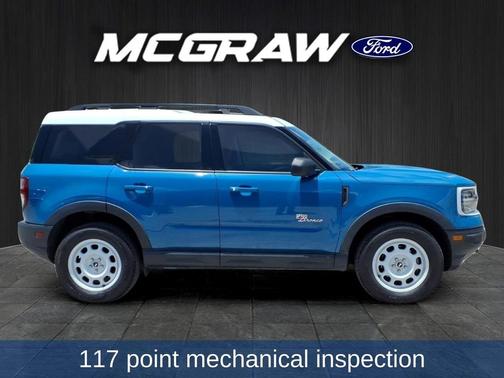 Peak Blue 2023 Ford Bronco Sport Heritage Limited
