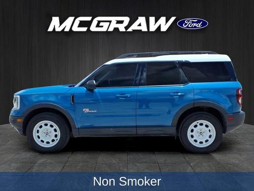 Peak Blue 2023 Ford Bronco Sport Heritage Limited