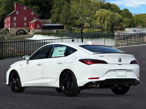 Platinum White Pearl 2026 Acura Integra w/A-Spec Package