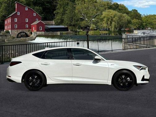 Platinum White Pearl 2026 Acura Integra w/A-Spec Package