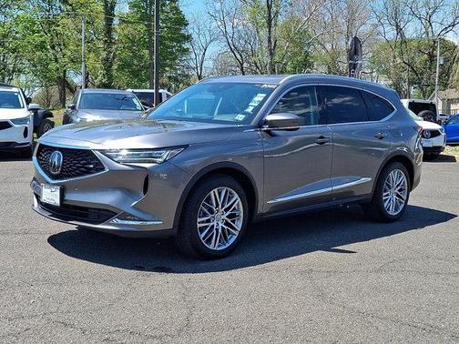 Liquid Carbon Metallic 2022 Acura MDX Advance