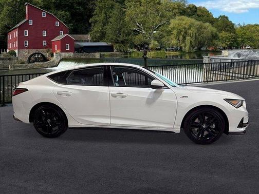 Platinum White Pearl 2026 Acura Integra w/A-Spec Package