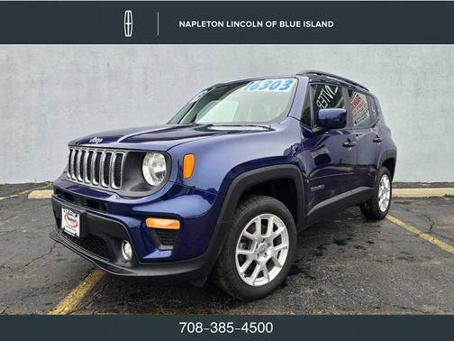Jetset Blue Clearcoat 2019 Jeep Renegade Latitude