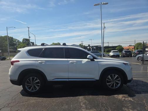 Quartz White 2020 Hyundai SANTA FE 2.4 SEL