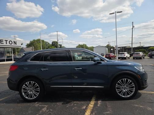 Allure Blue 2016 Lincoln MKX Reserve