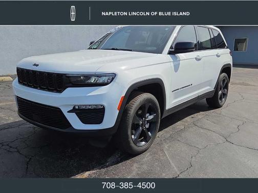 Bright White Clearcoat 2023 Jeep Grand Cherokee Limited