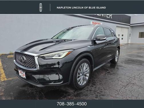 Black Obsidian 2023 INFINITI QX50 Luxe