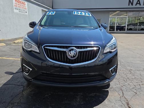 Dark Moon Blue Metallic 2020 Buick Envision Preferred