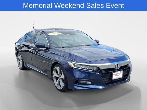 Obsidian Blue Pearl 2018 Honda Accord Touring