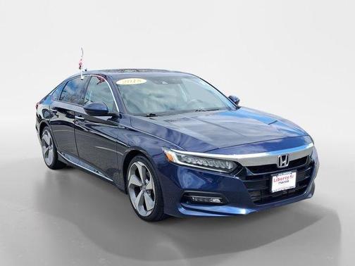 Obsidian Blue Pearl 2018 Honda Accord Touring