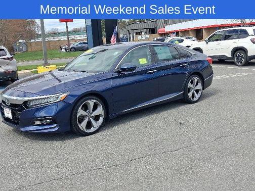 Obsidian Blue Pearl 2018 Honda Accord Touring