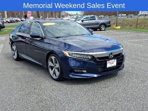 Obsidian Blue Pearl 2018 Honda Accord Touring